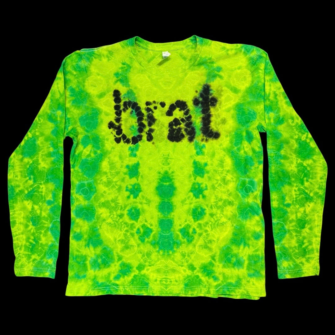 M - “brat” kenney style long sleeve tee