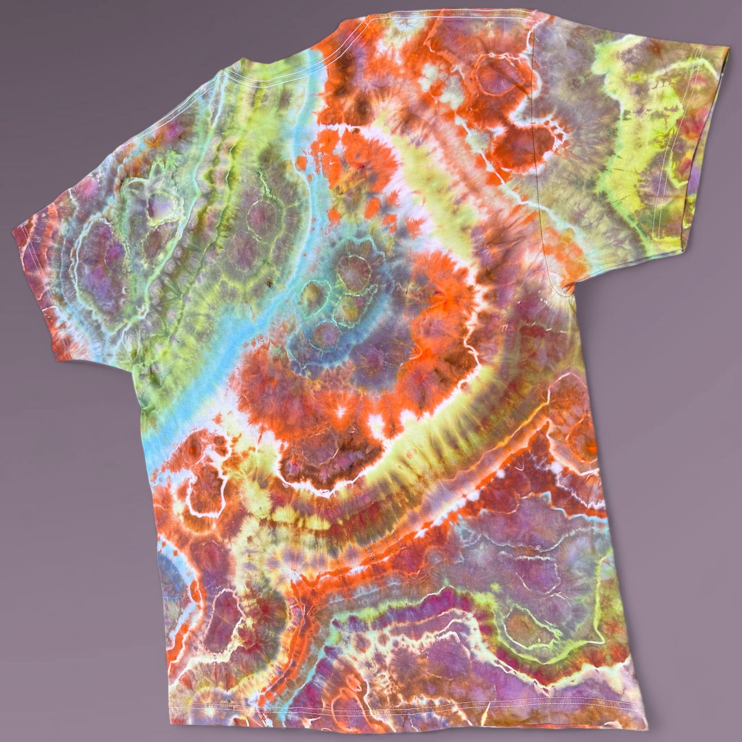 XL - ice dyed geode tee