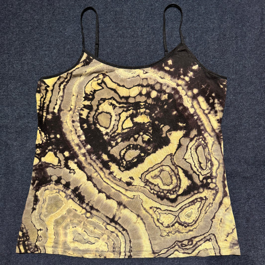 XL - reverse dyed geode style cami