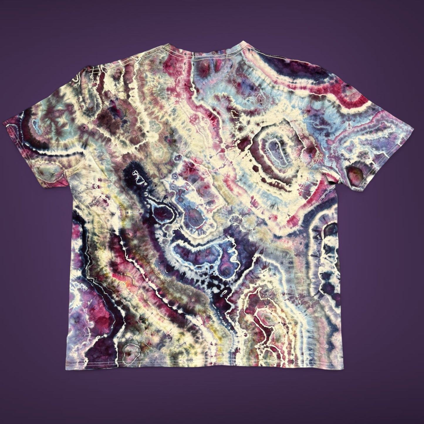 XXL - ice dyed geode tee