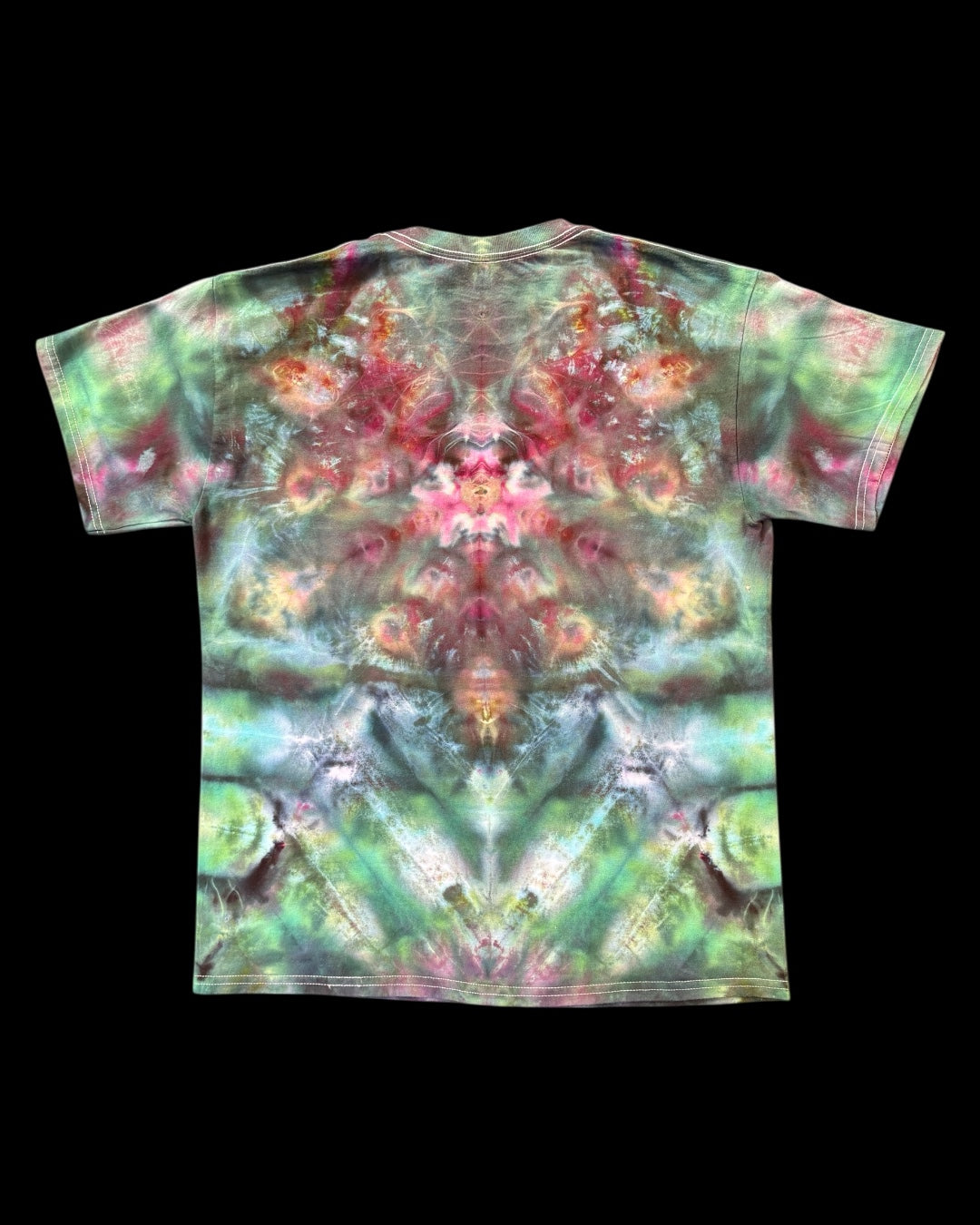 L - ice dyed hexdala tee