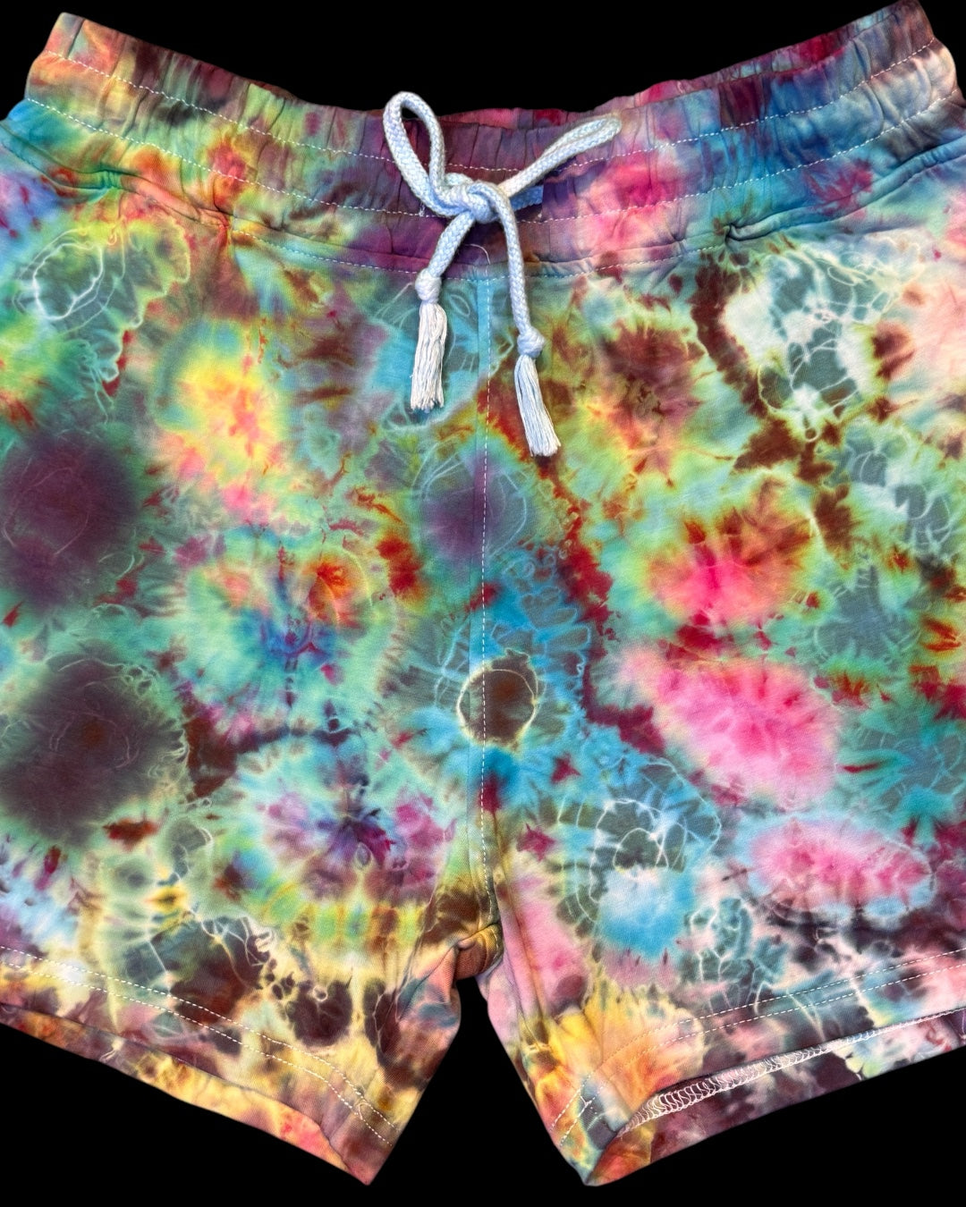 S - ice dyed kenney style shorts