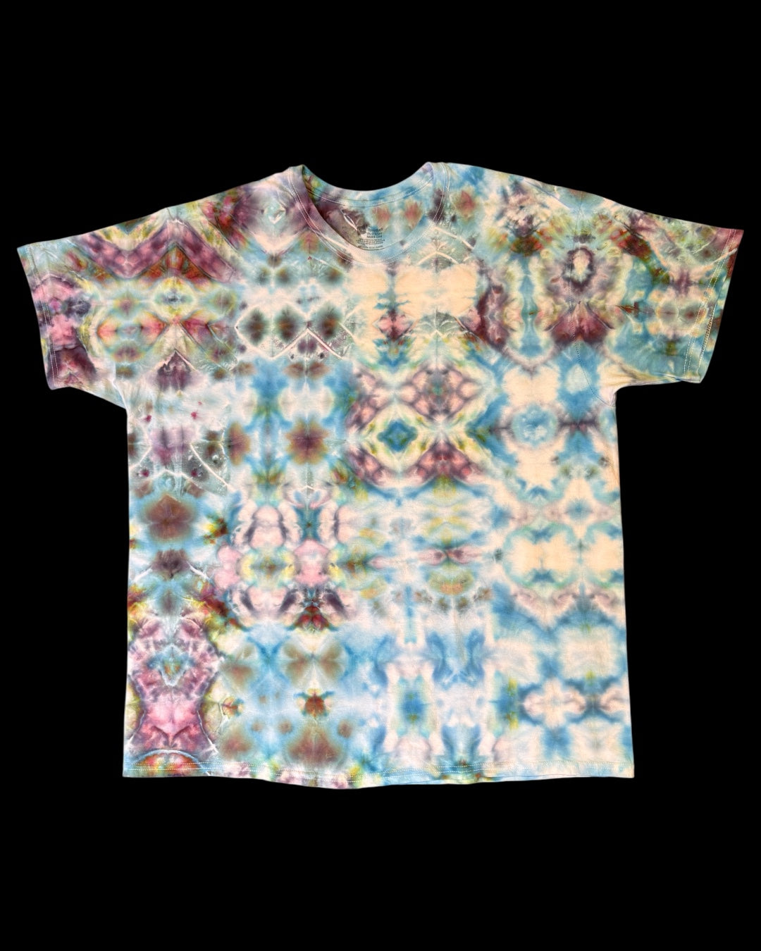 XXL - ice dyed glitchy glitch tee