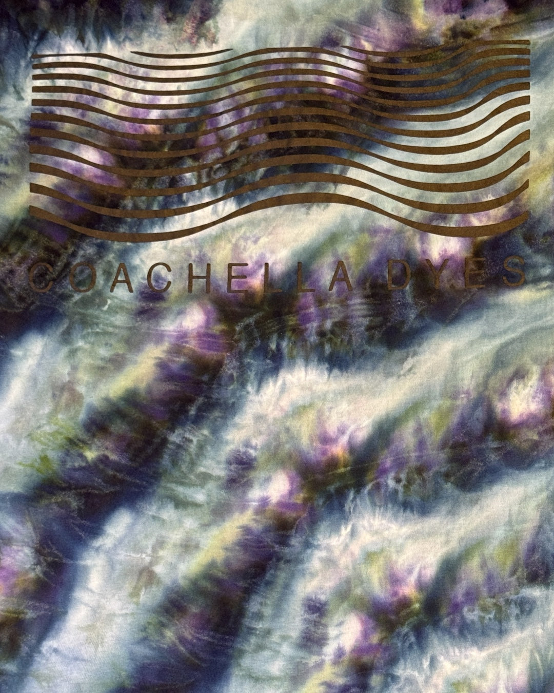 XXL - ice dyed avalon cosmic rolled logo tee