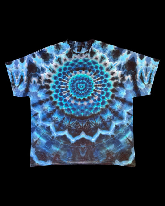 XXL - front to back blue-dala tee