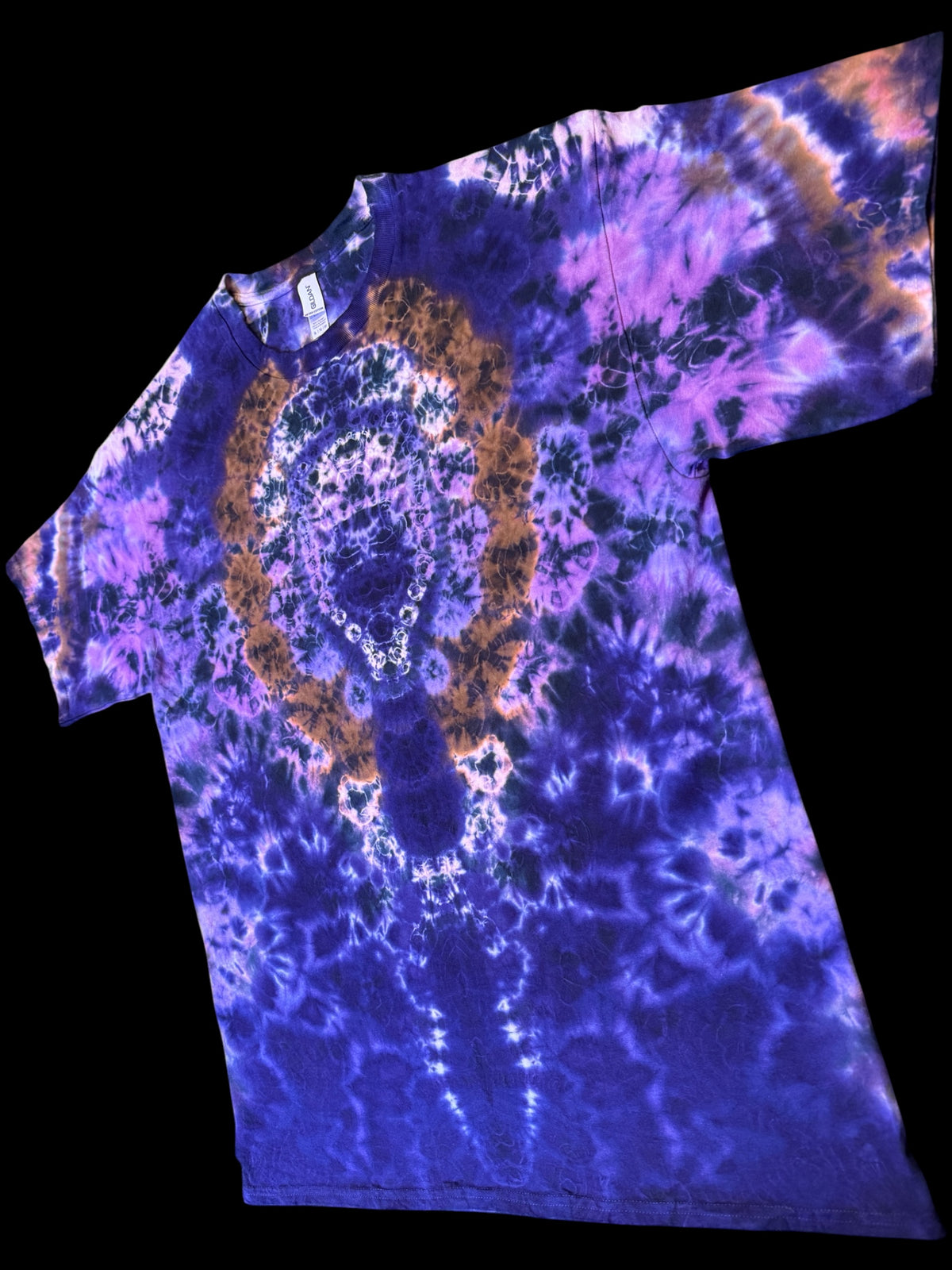 XL - purple and cedar sanzo kenney tee