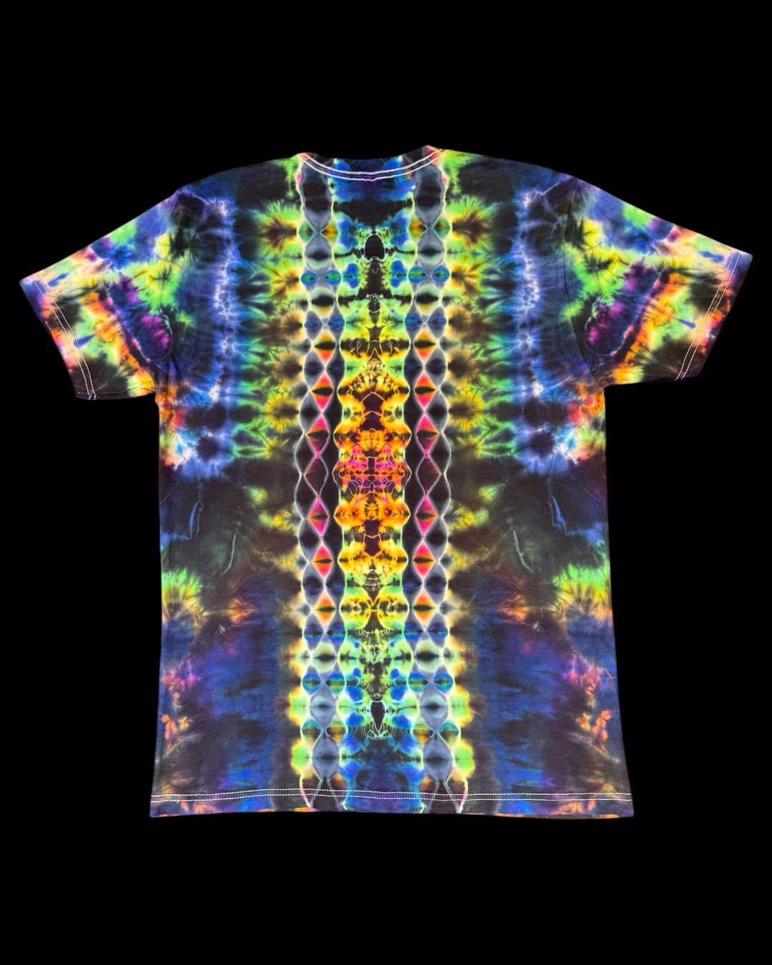 L - mandala cosmic roll with kenney style honeycomb spine tee