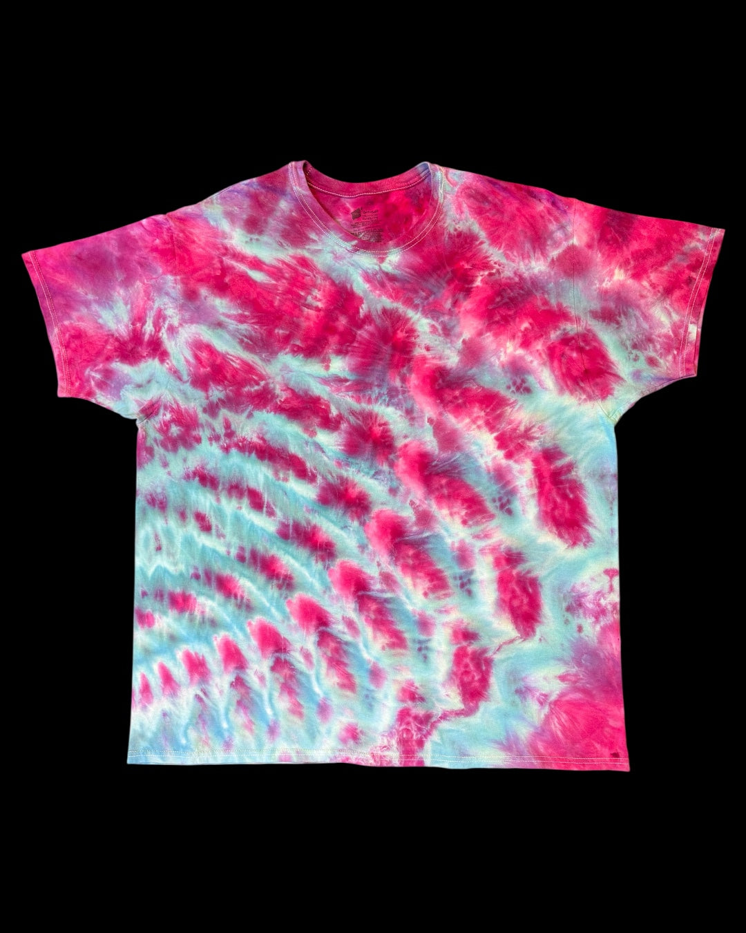 XXL - ice dyed side cosmic roll tee