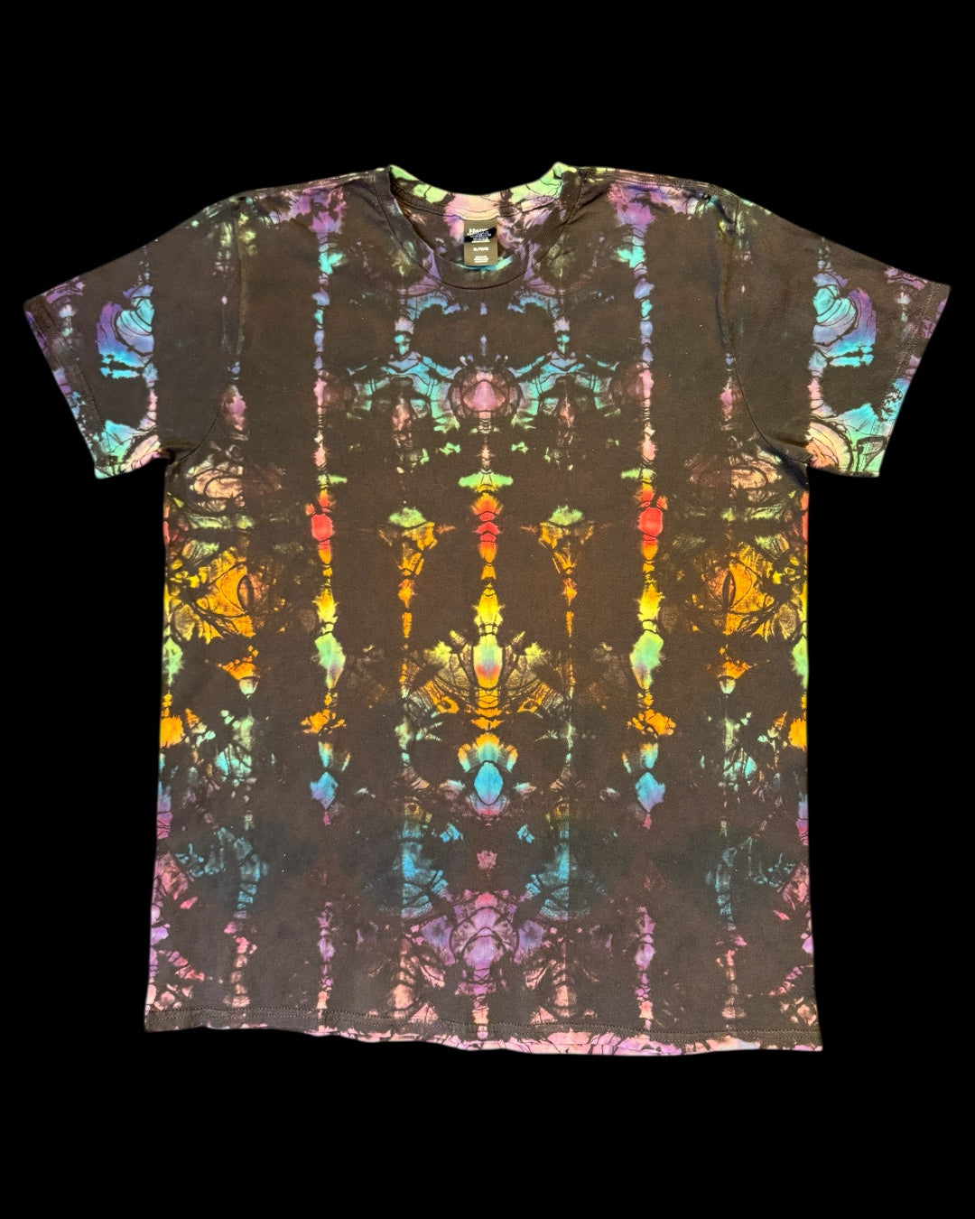 XL - reverse dyed pleated kenney tee