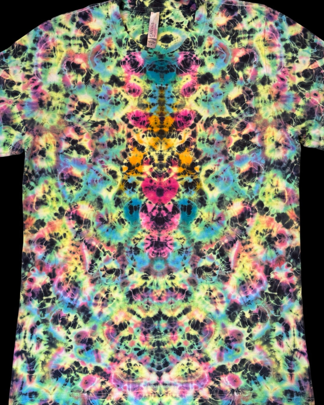M - glowing pastel primary color kenney style tee