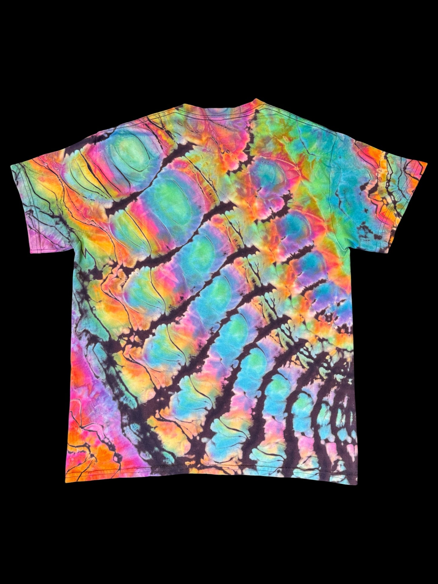 M - reverse dyed rainbow cosmic roll