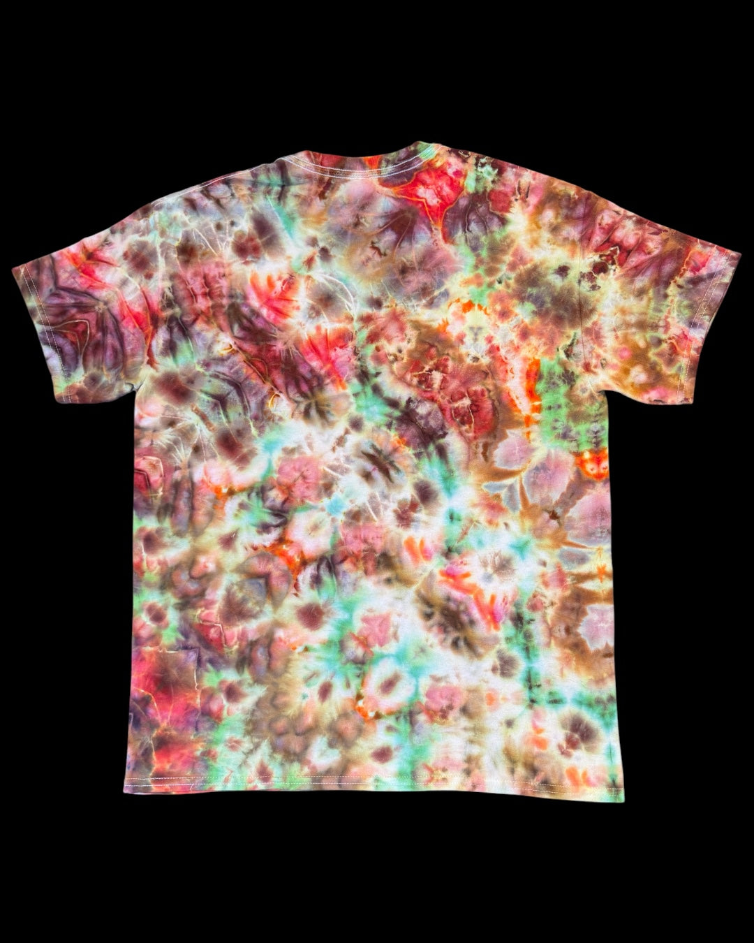 M - ice dyed cosmic glitch tee
