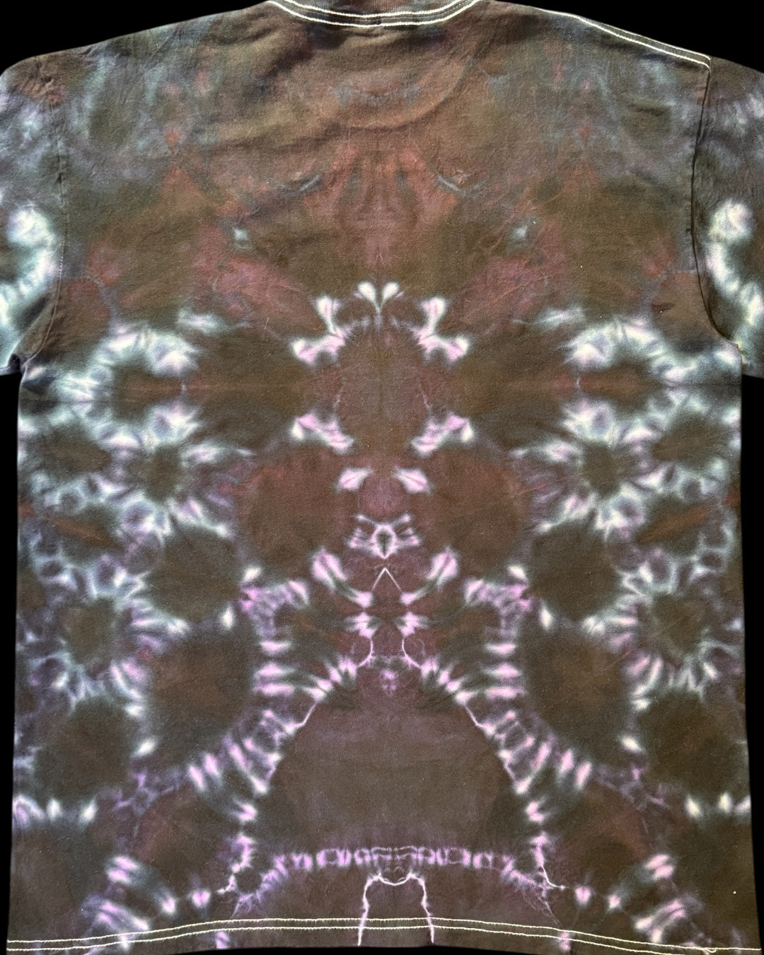 L - liquid front to back mandala tee