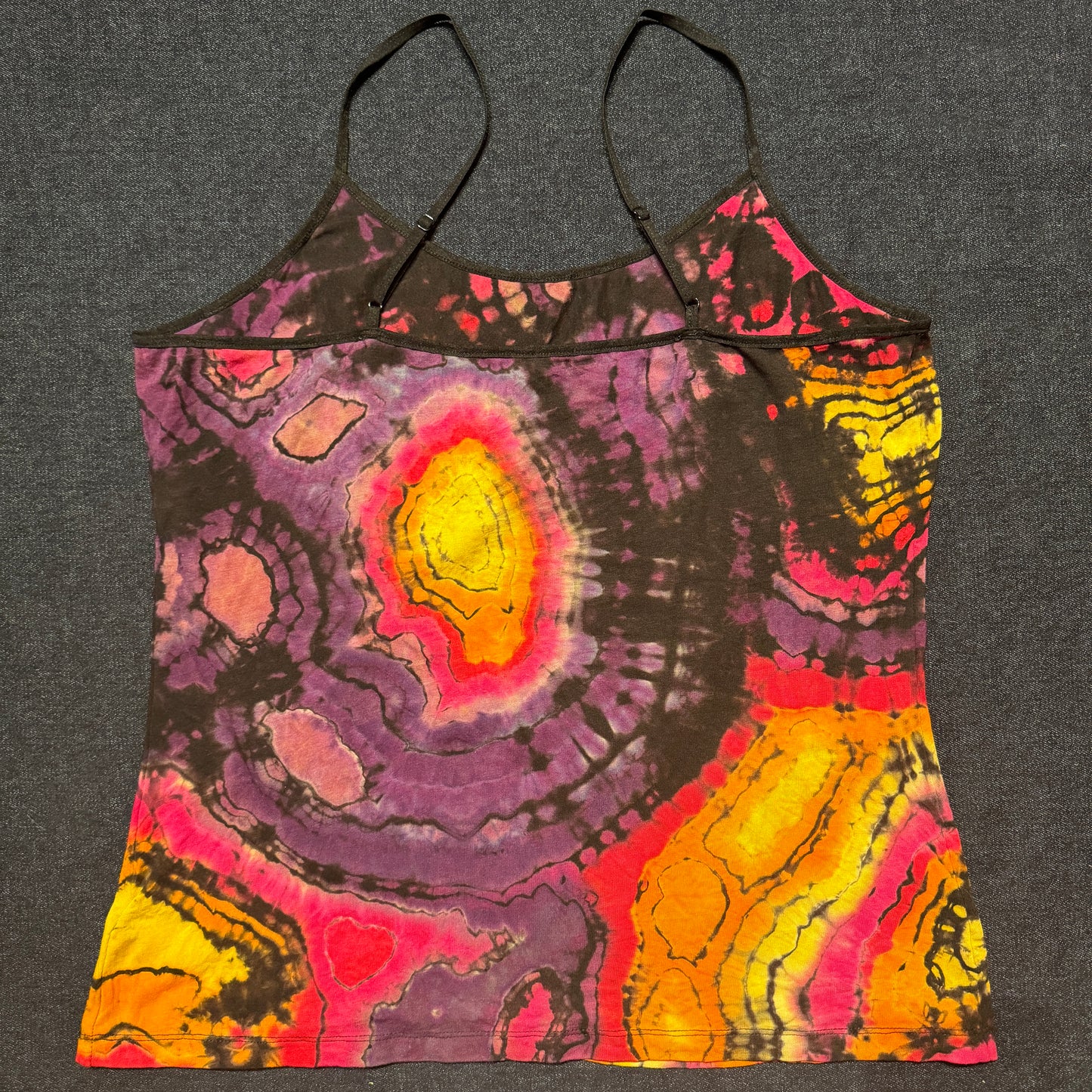 XL - reverse dyed geode style cami