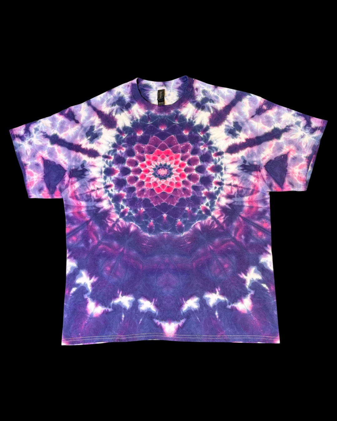 XL - purple and pink mandala tee