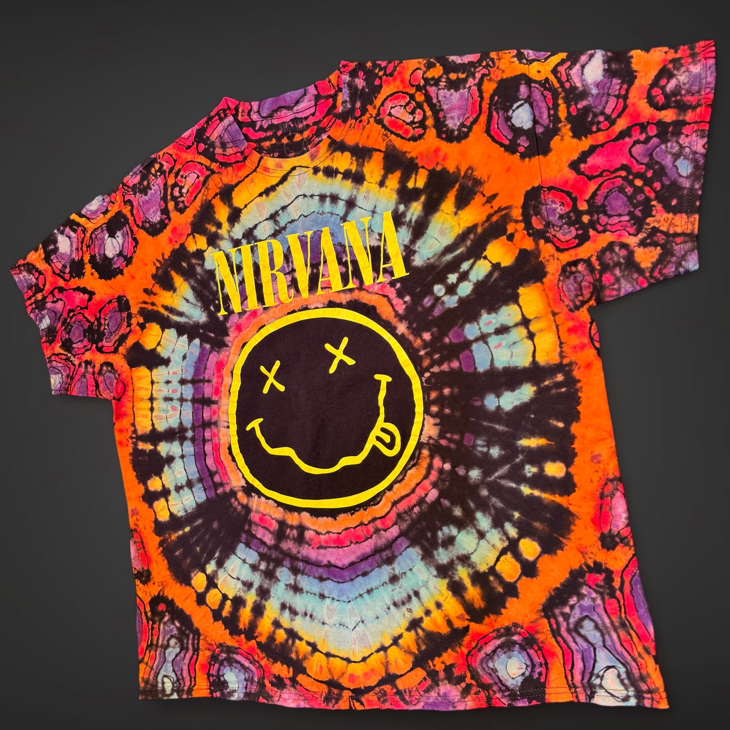 XXL - nirvana-clipse geode cosmic reverse dyed tee