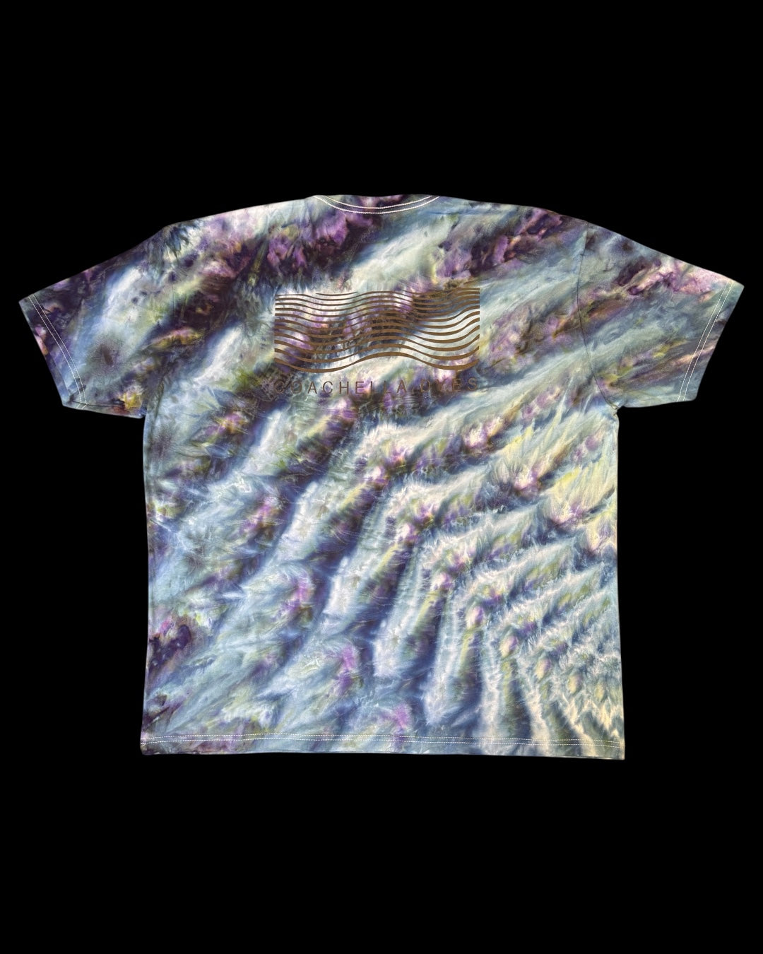 XXL - ice dyed avalon cosmic rolled logo tee