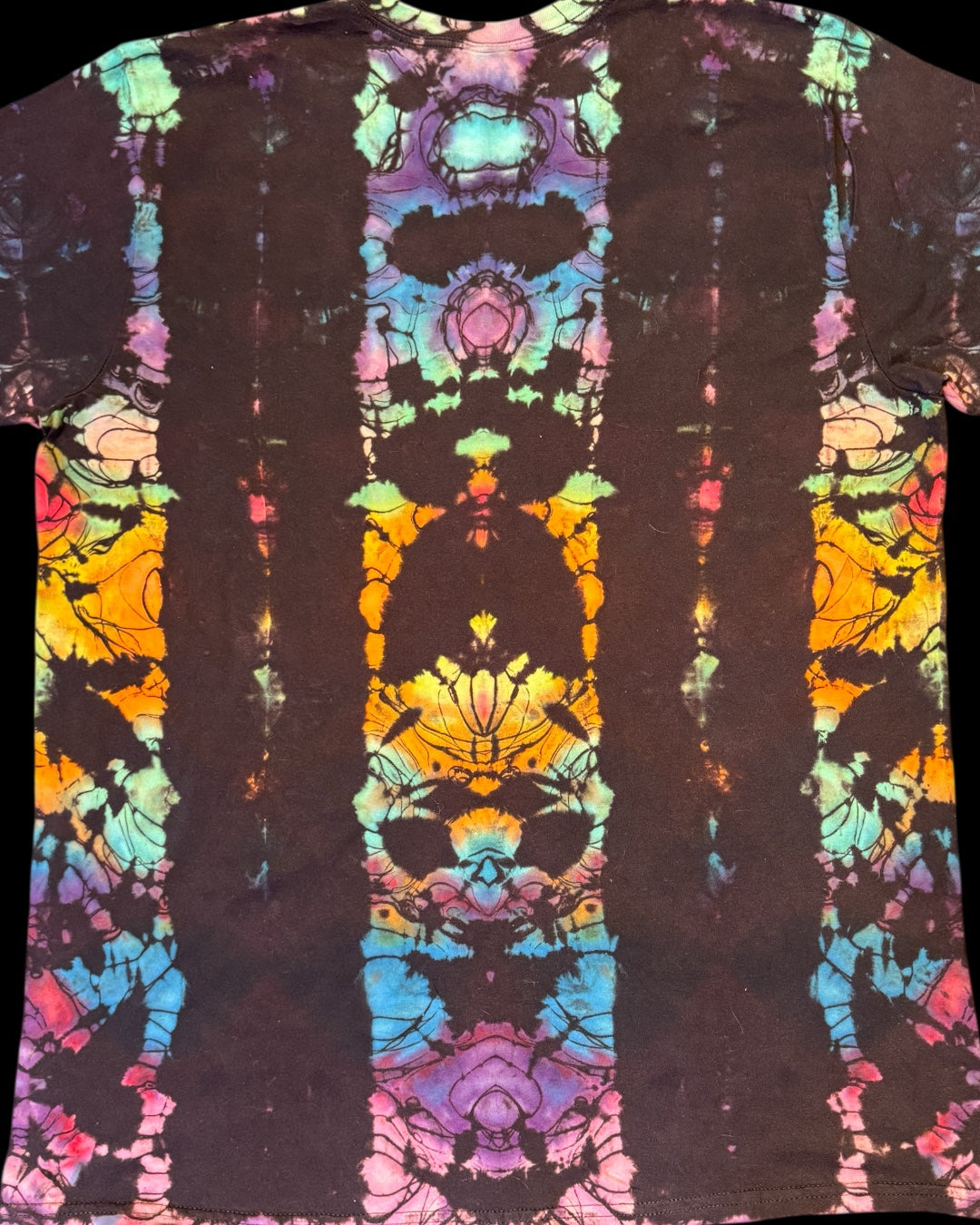 XL - reverse dyed pleated kenney tee