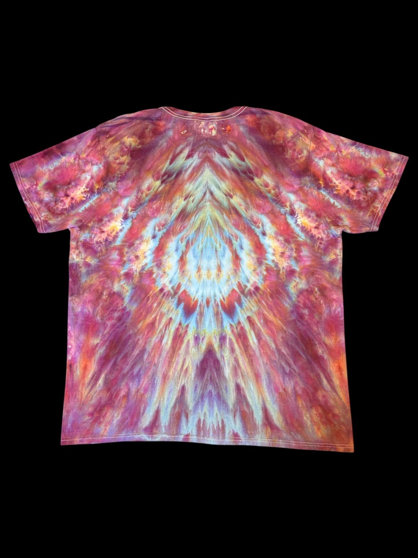 XXL - ice dyed mirage mirrored cosmic roll tee