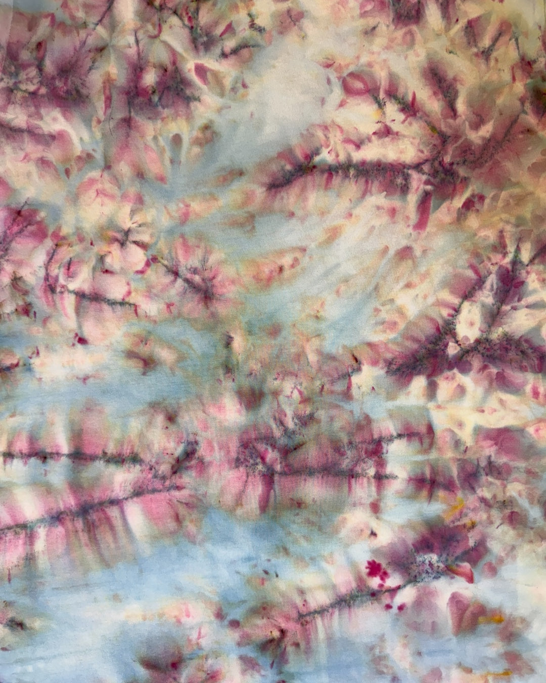 XXL - bubble ice dyed mindbender scrunch tee