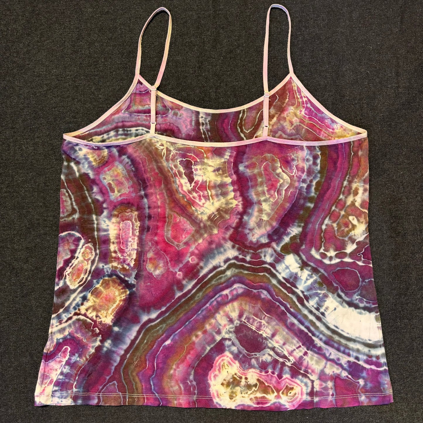 XXL - ice dyed geode style cami
