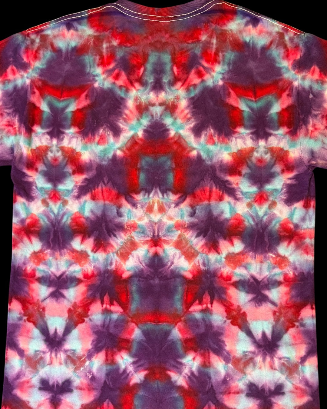 M - 3D series experimental shibori tee