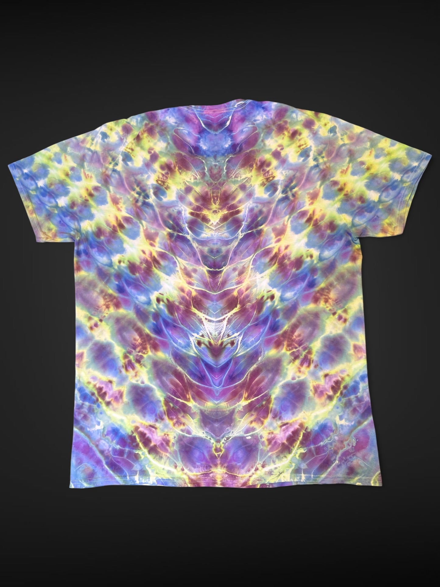 XL - ice dyed cosmic style tee