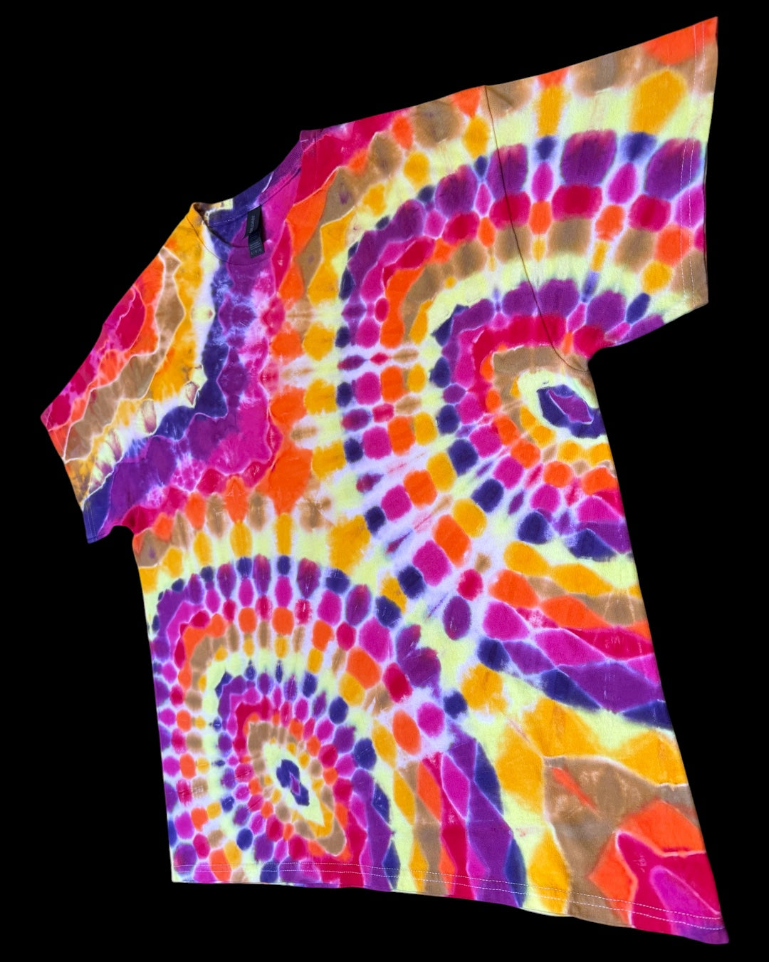 XL - liquid sunset mirrored ovaldalas tee