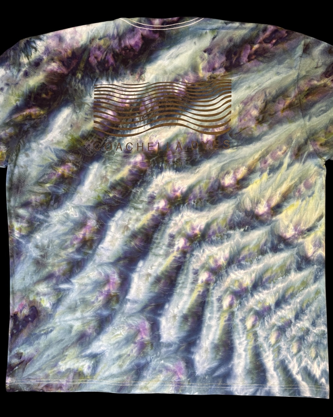 XXL - ice dyed avalon cosmic rolled logo tee