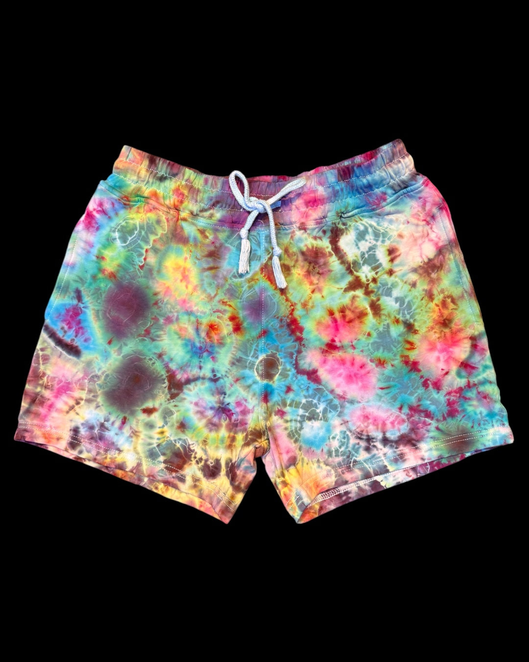 S - ice dyed kenney style shorts