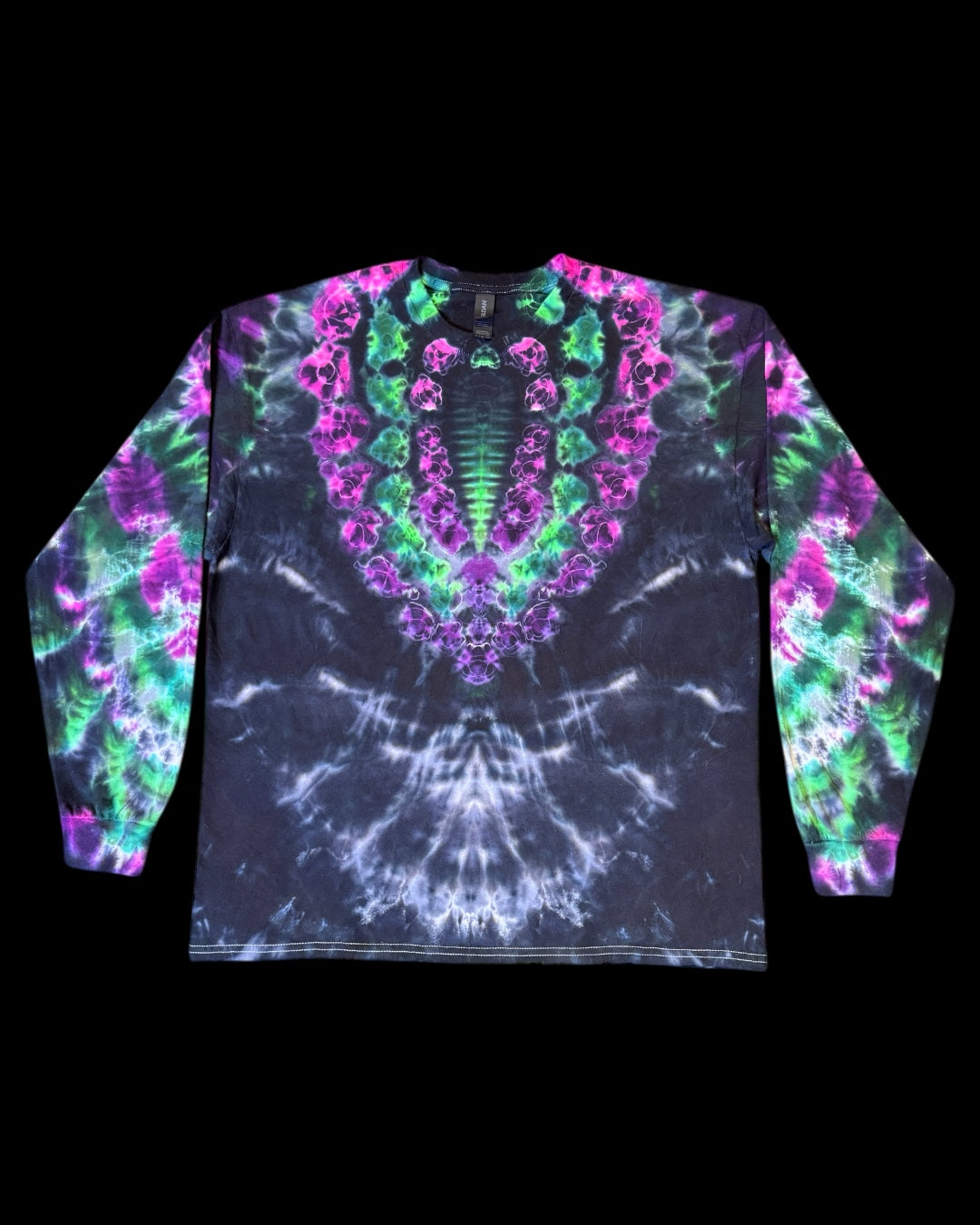 XL - kenney style medallion cosmic roll combo long sleeve tee