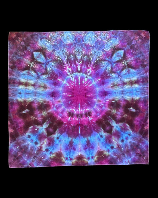 ice dyed glitch-dala bandana