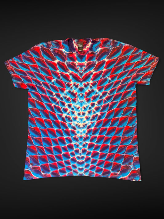 XL - 3d series cosmic rolled tee