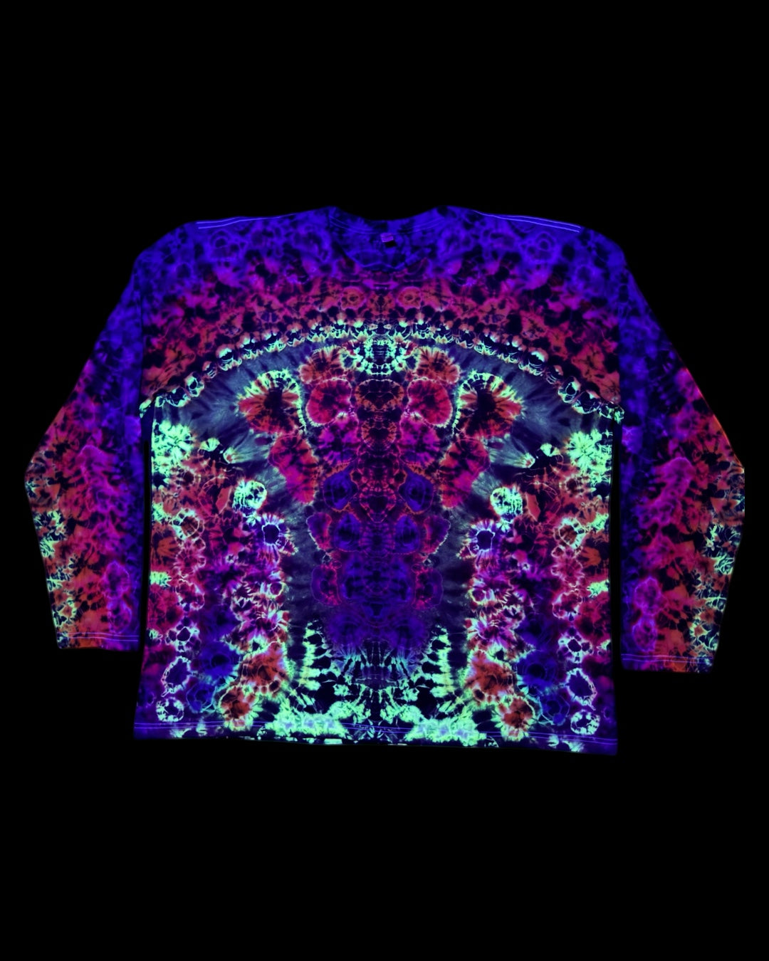 XXXL - glowing super kenney style long sleeve tee
