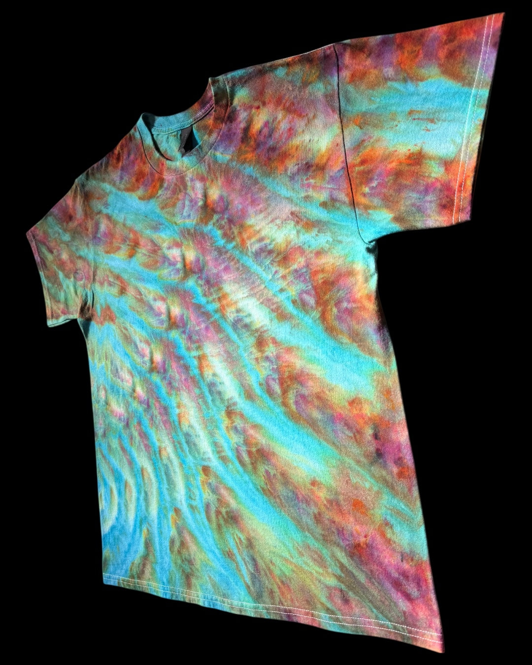 L - ice dyed mindbender x highlights cosmic roll tee