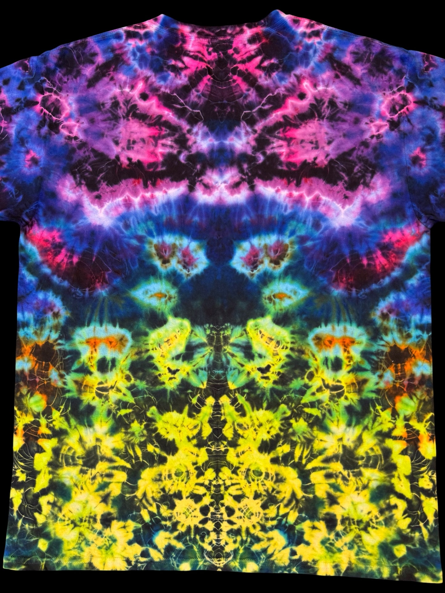 XL - rainbow mandala kenney combo tee
