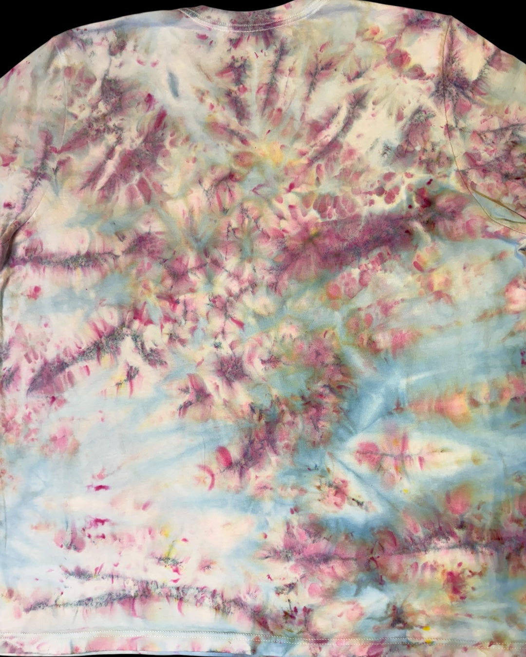 XXL - bubble ice dyed mindbender scrunch tee