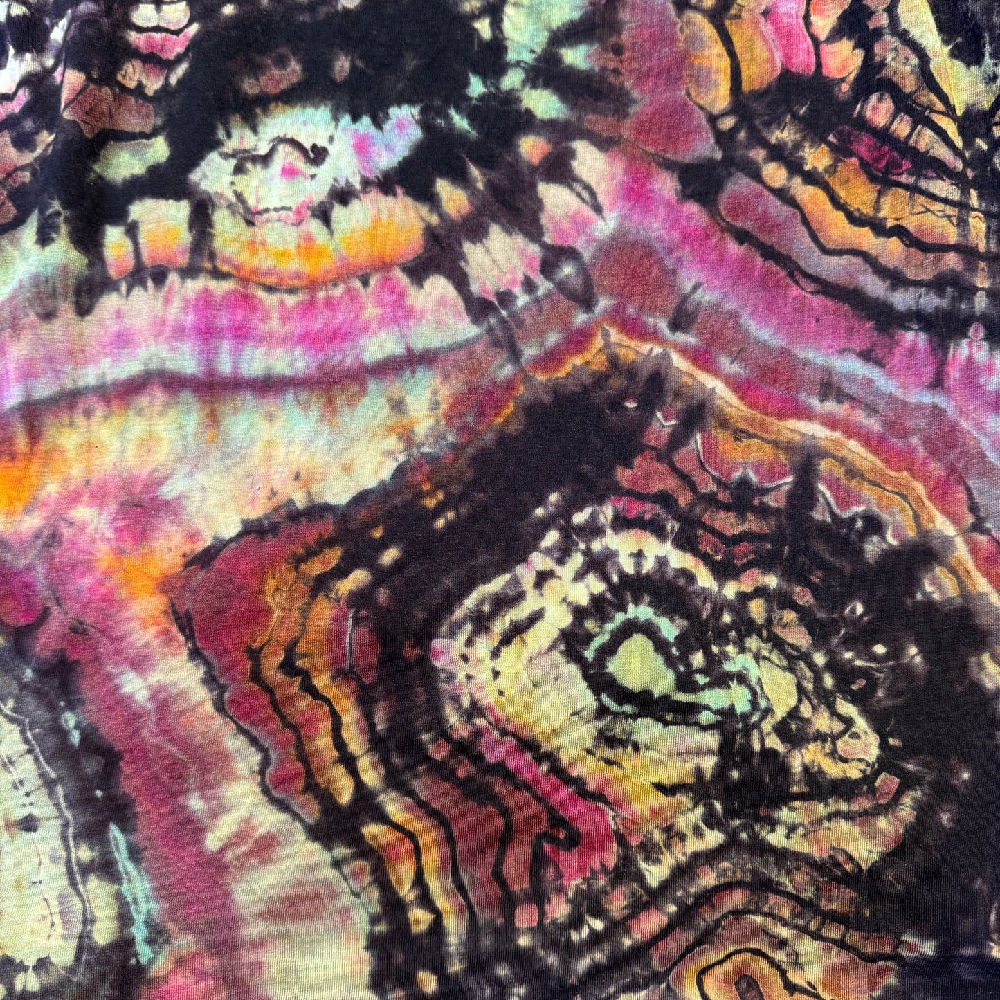 XXL reversed, ice dyed geode style cami