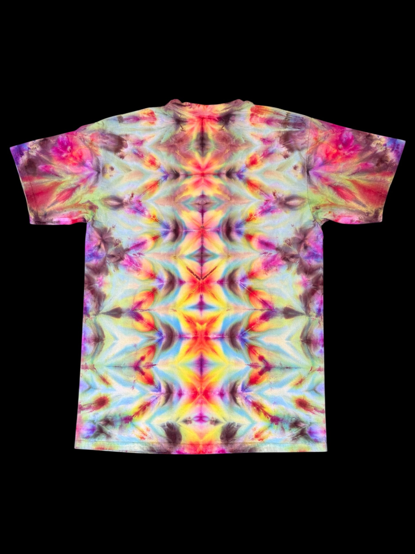 M - ice dyed rainbow klink tee