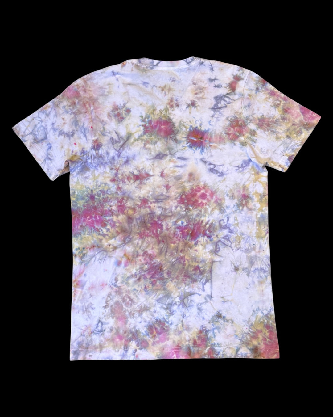 S - ice dyed scrunch warrior princess vee tee
