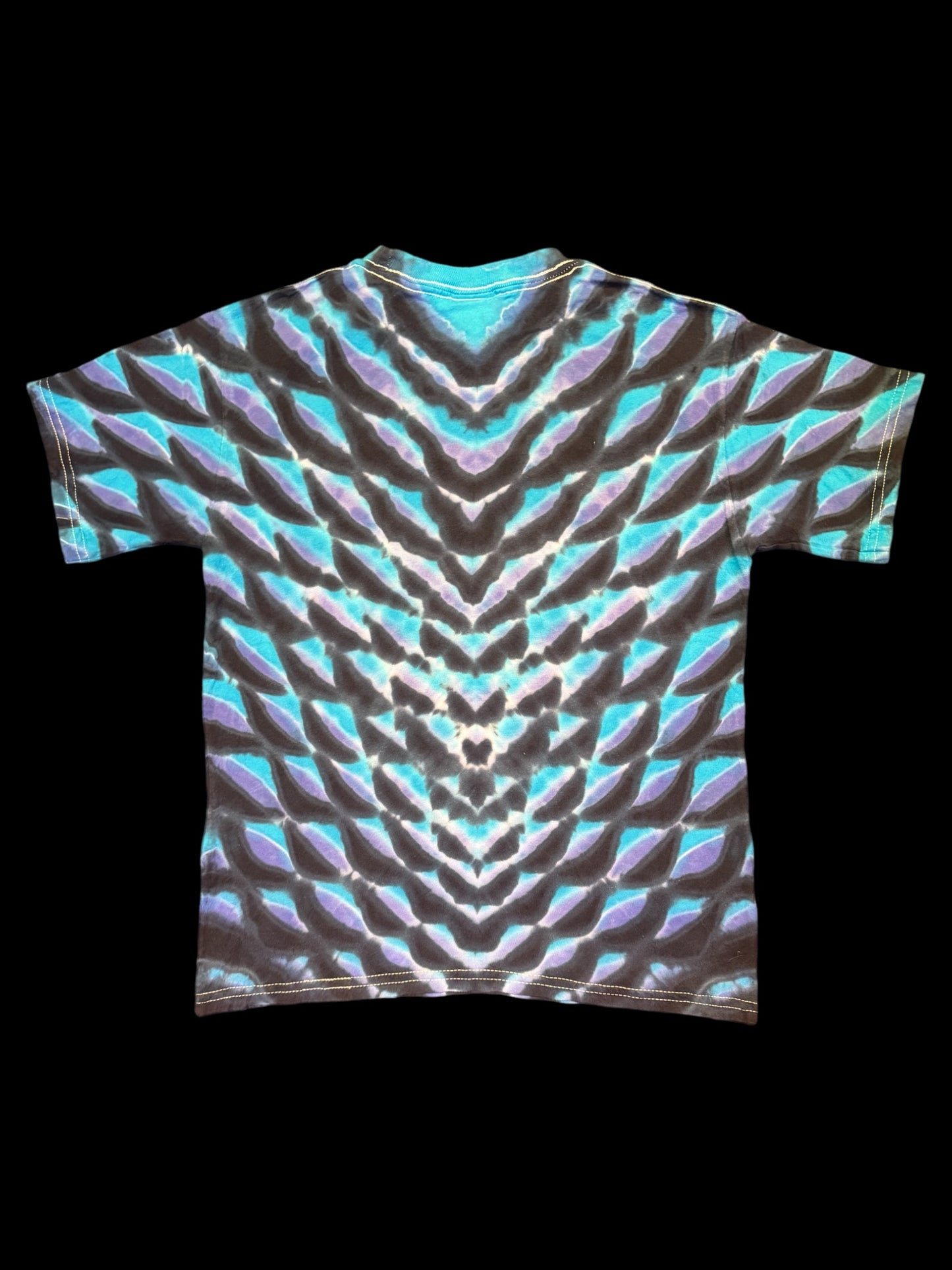 S - youth sized bluesy cosmic roll tee