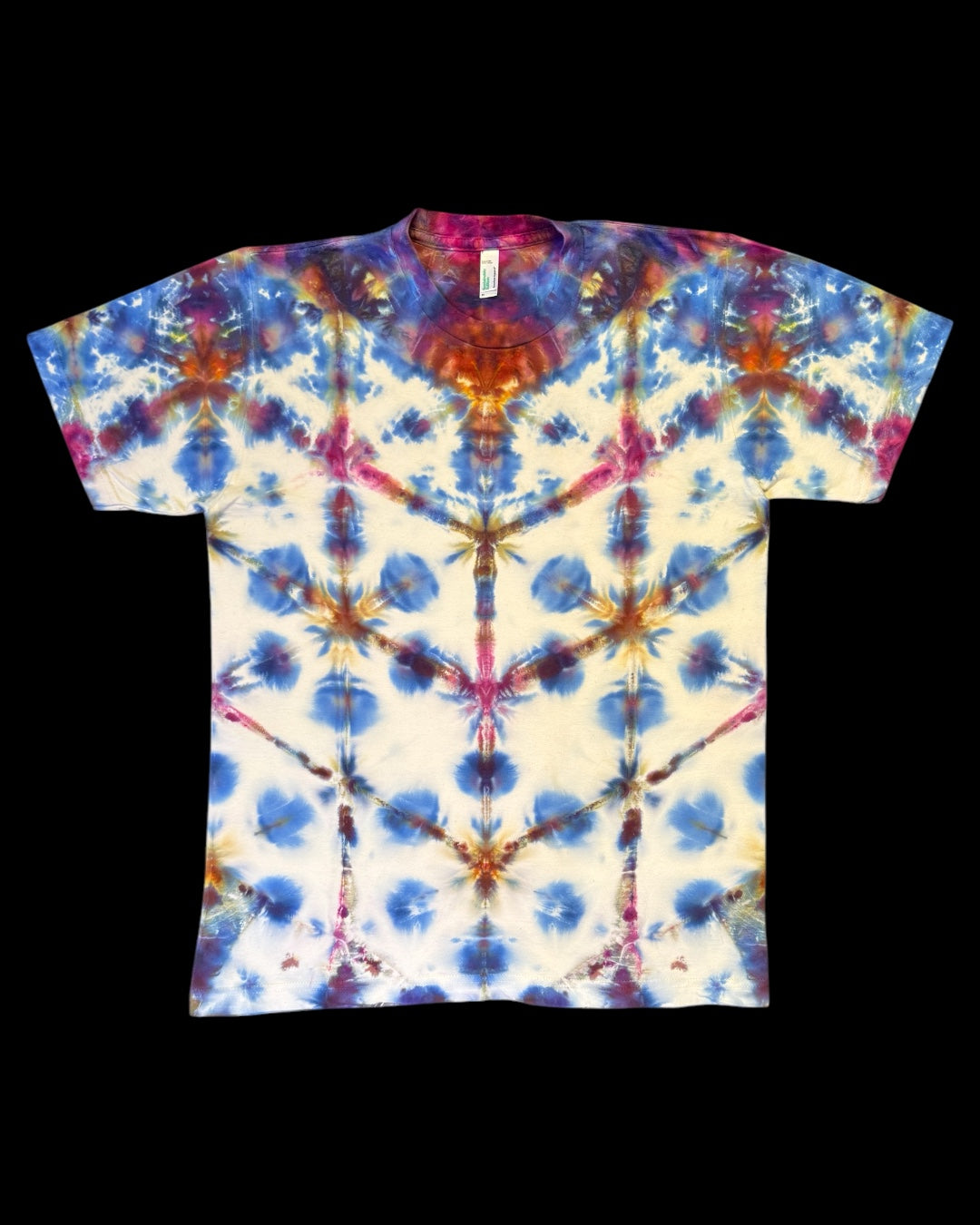 M - ice dyed warrior princes sekka shibori tee